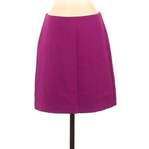 Loft mauve purple wool blend pencil skirt size 2
